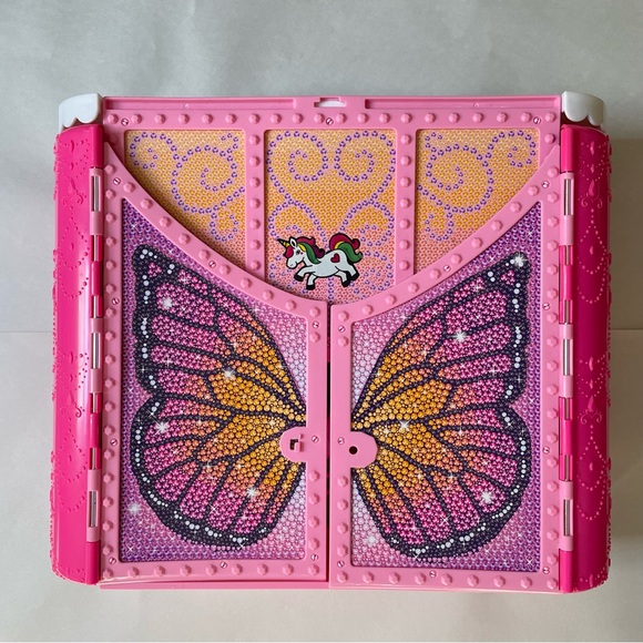 RARE Vintage Barbie house Fairy Princess Folding, Castle, Sold AS IS - Picture 2 of 10